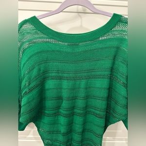 NWOT Express Knitted Green top for women size XS
